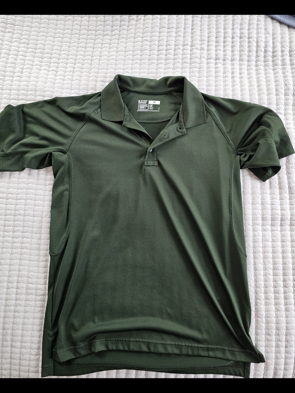 5.11 Tactical Olive Green Polo Shirt - M